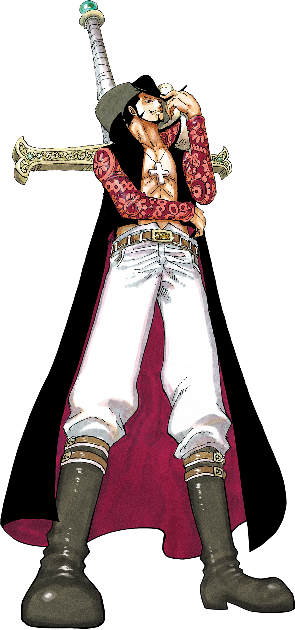 Dracule Mihawk (One Piece) by Blue-Leader97 on DeviantArt