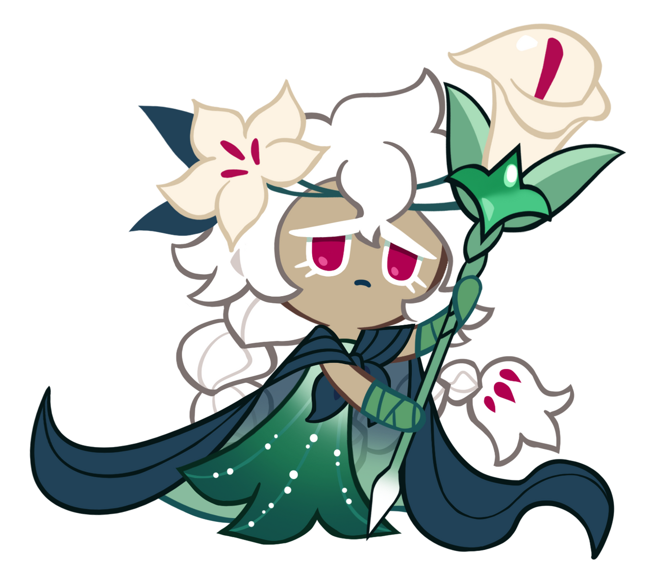 White Lily Cookie Cookie Run By Blue Leader97 On DeviantArt white-lily-cookie-cookie-run-by-blue-leader97-on-deviantart
