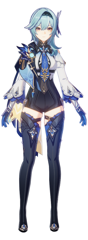 Eula (Genshin Impact) by Blue-Leader97 on DeviantArt