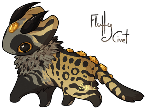 #243 Katragoon - Fluffy Civet [CLOSED]