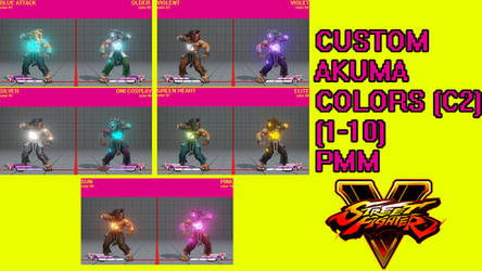 Akuma Street fighter v (customized) by ganstyle on DeviantArt