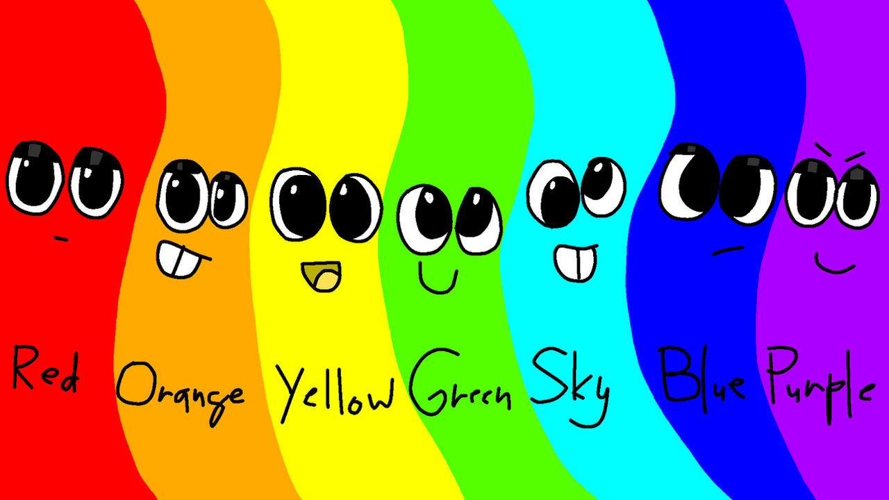 Colorzas Rainbow Colors by GreenSphereMations on DeviantArt