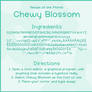Font: CHEWY BLOSSOM - preview