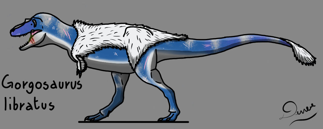 Gorgosaurus by DenerDPaleoarts on DeviantArt