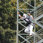 Storm Shadow on a zip-line by Cobra1stLegion