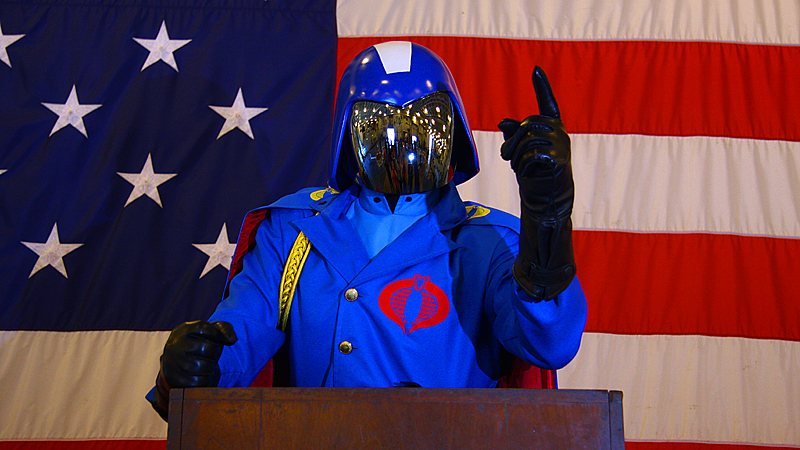 Cobra Commander wants you in Cobra 1st Legion