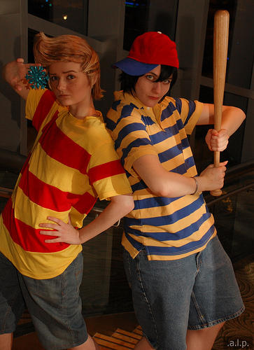 Ness and Lucas by superiorshoe on DeviantArt