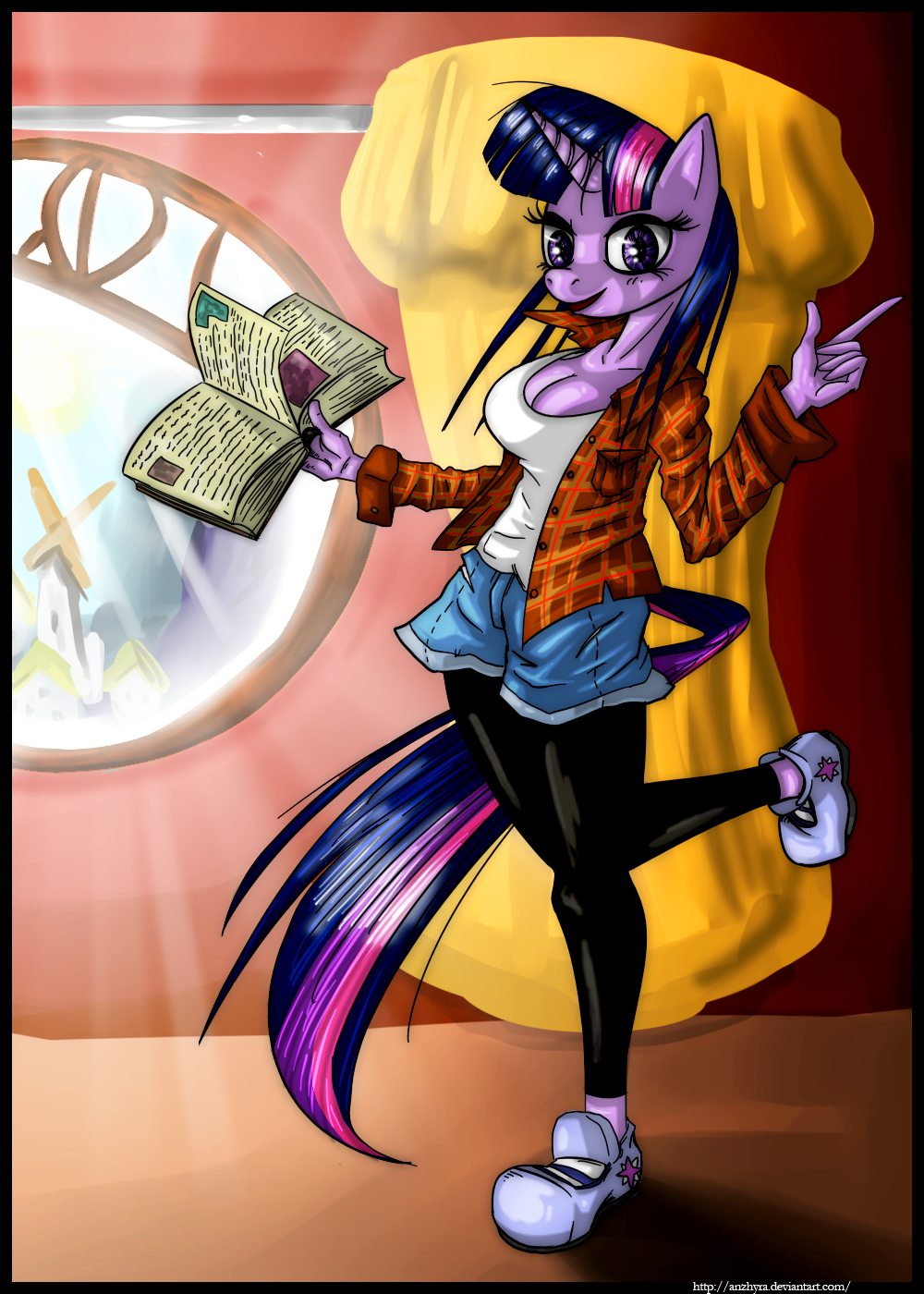 Anthro Twilight Sparkle