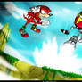 KNUCKLES VS EGG-ROBO