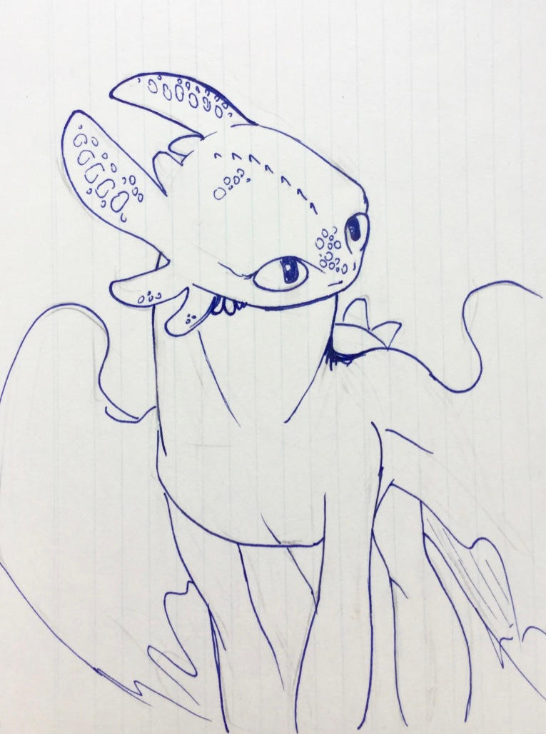 Simple Toothless by Bell-Arts on DeviantArt