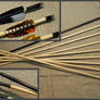 Some Traditional arrows I made...