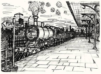 Ghost Of Gallerys Past Pencil Background
