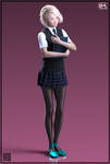Gwen Stacy - Back To School by MorishitaKurumi