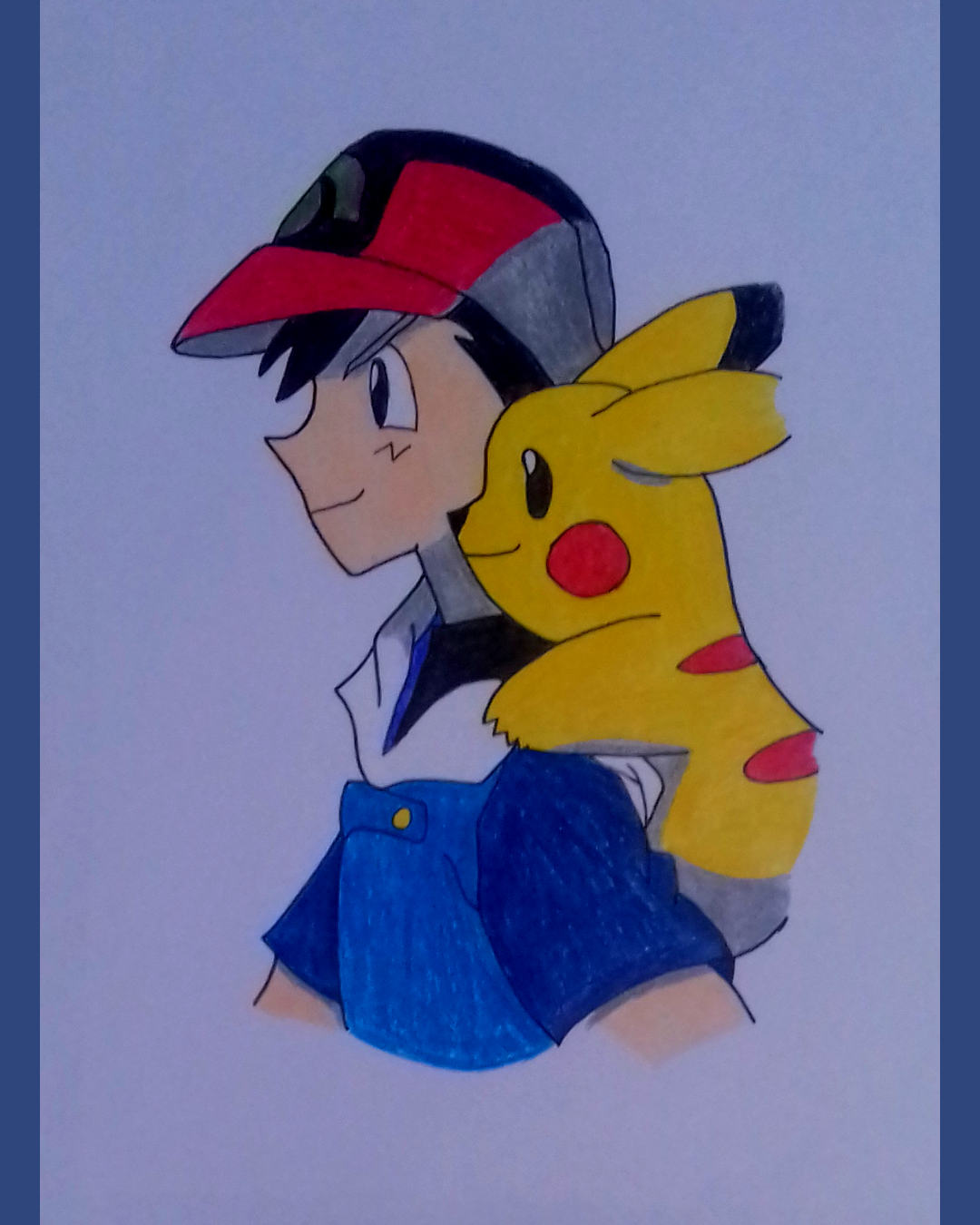 Cómo dibujar a Ash y Pikachu Pokémon