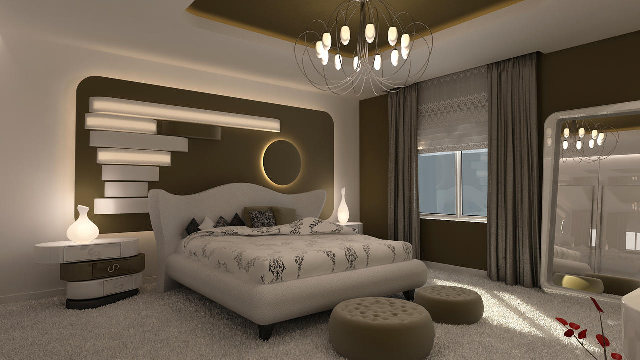 Avant-garde Bedroom Modern ver by 1zmim