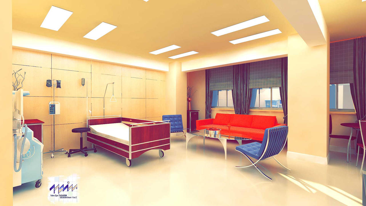 Hospital VIP room 1 by 1zmim on DeviantArt
