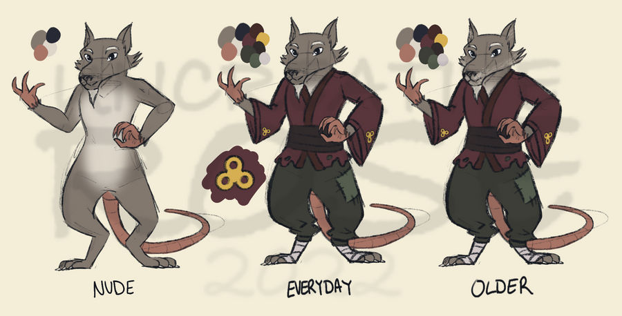 TMNT Splinter Concept by uncreativerose on DeviantArt