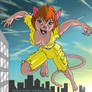 The Cat Woman from Channel 6 April O'Neil  TMNT