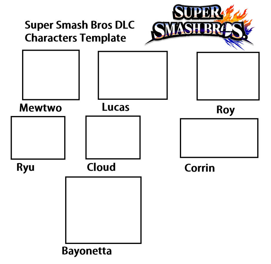SSB4 DLC Characters Template by Darth19 on DeviantArt