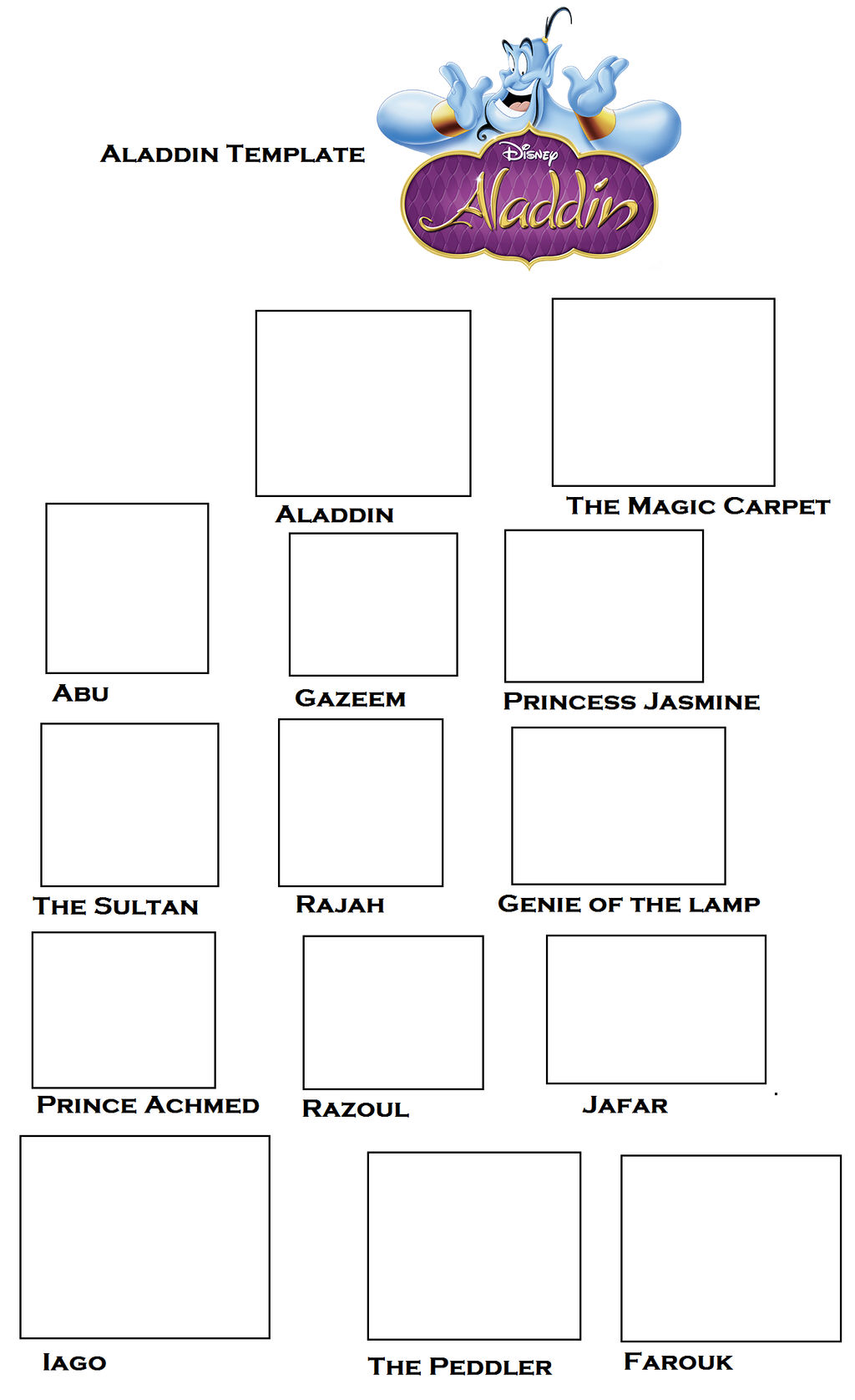 Aladdin Template By Darth19 On DeviantArt