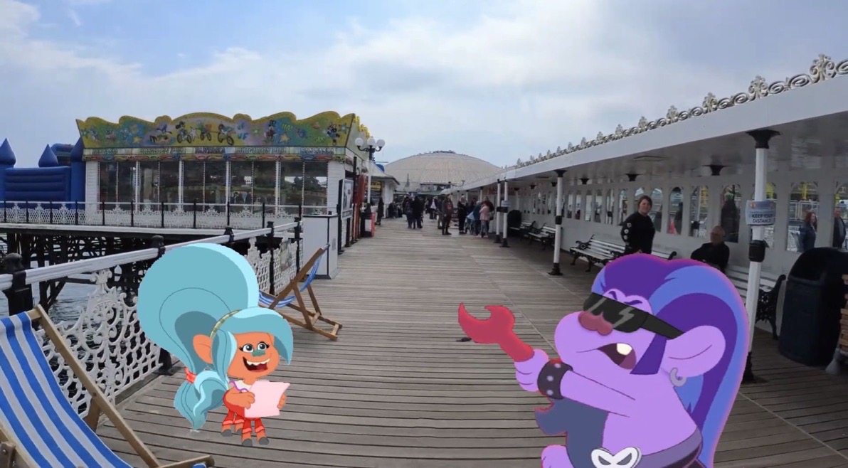 Holly Darlin And Blaze At Brighton Palace Pier By Darth19 On Deviantart Holly Darlin And Blaze At Brighton Palace Pier By Darth19 On Deviantart