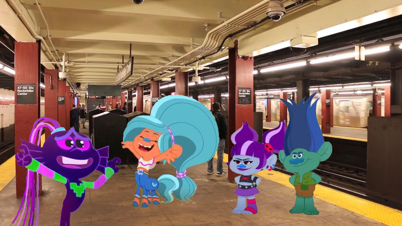 At a Subway Station in Manhattan by Darth19 on DeviantArt