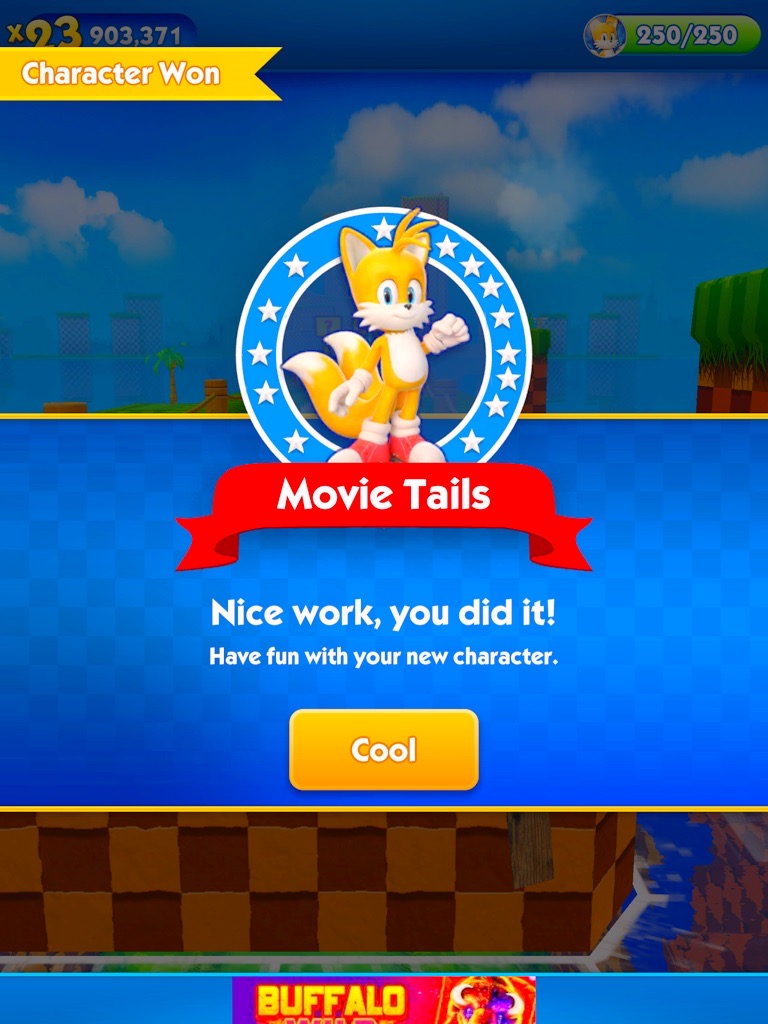 Sonic Dash - Movie Tails Gameplay 