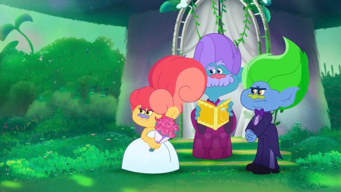 Two Trolls getting married by Darth19 on DeviantArt