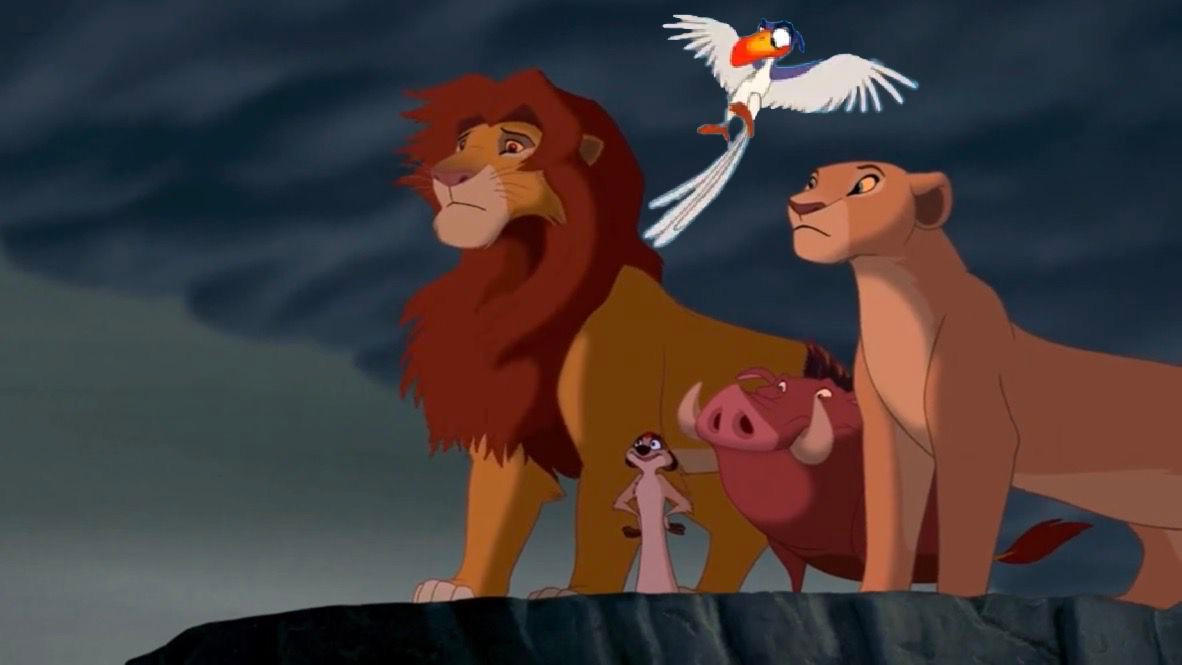 Simba, Nala Timon, Pumbaa and Zazu by Darth19 on DeviantArt