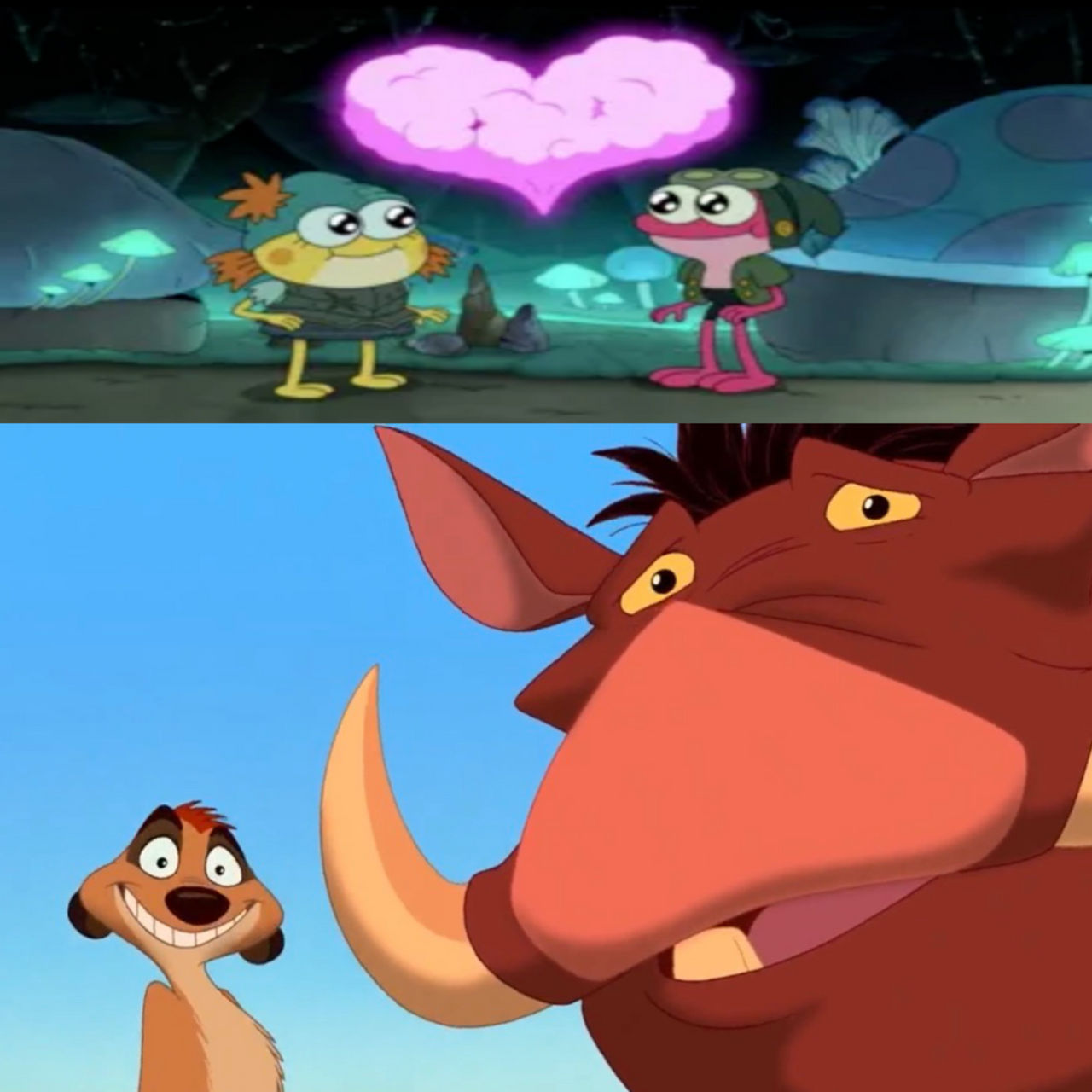 Timon and Pumbaa Ship Sprig X Ivy by Darth19 on DeviantArt