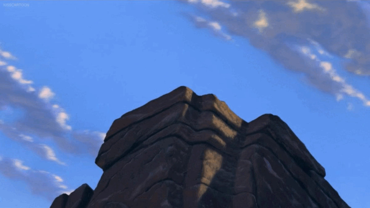 Scar on top of the cliff by Darth19 on DeviantArt
