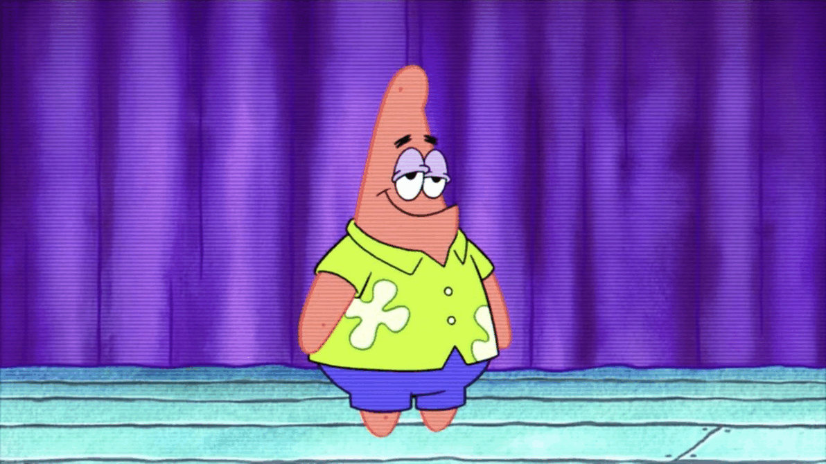 Patrick Super Fall Patrick Star's pants fall down by Darth19 on DeviantArt