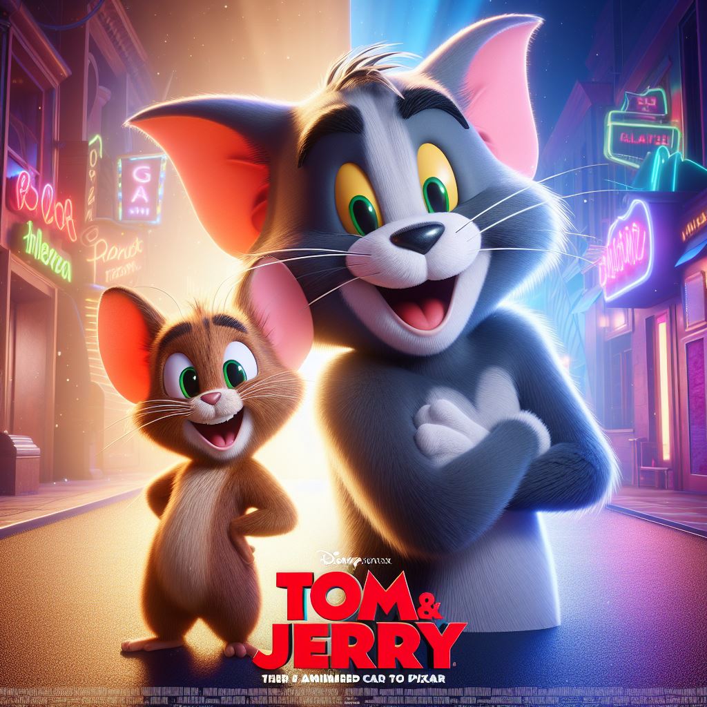 Tom and Jerry Pixar Movie Poster by Darth19 on DeviantArt