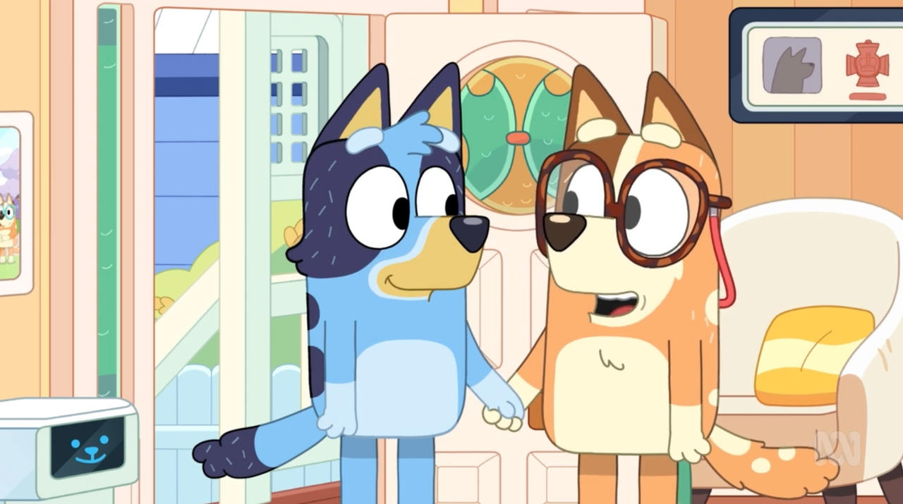 Grown Up Bluey and Chilli Heeler by Darth19 on DeviantArt