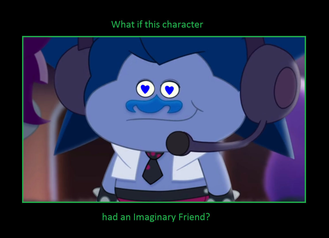 If Deviantart What if Demo had an imaginary friend by Darth19 on DeviantArt