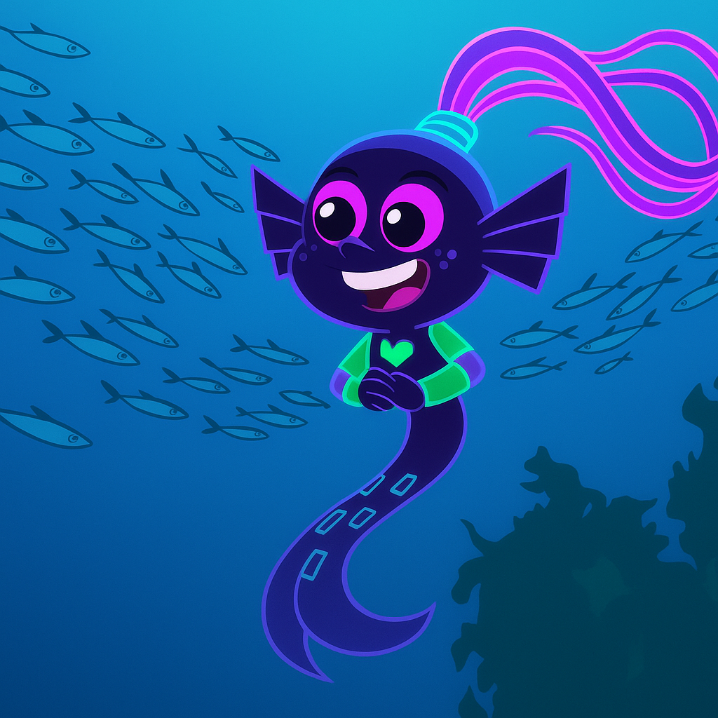 Synth Fish Synth swimming with the Fishes by Darth19 on DeviantArt