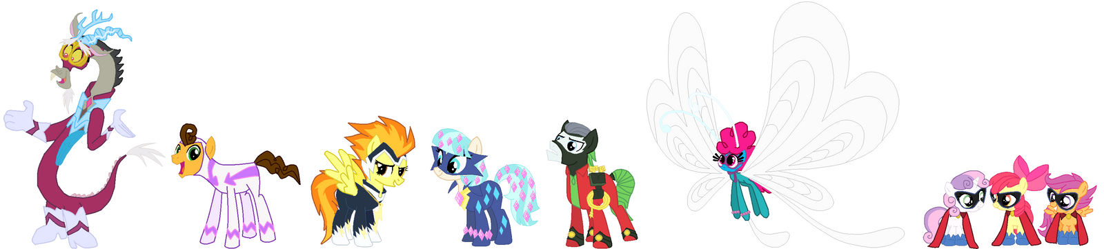 Key Six Power Ponies