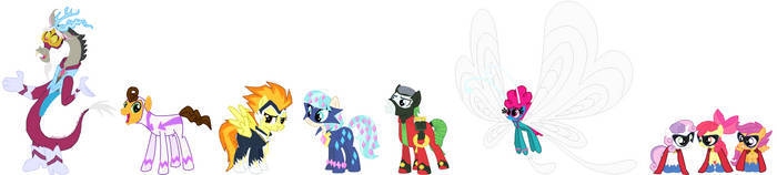 Key Six Power Ponies