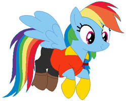Rainbow Dash as Dashton