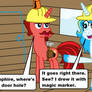 Jasper and Sapphire stuck in a Treehouse