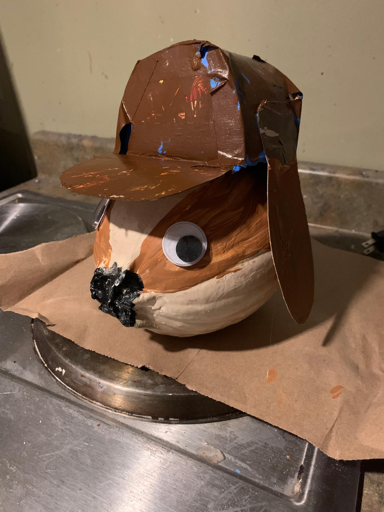 The Masked Singer Sherlock Hound pumpkin