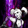Harley Quinn Wallpaper (Purple)