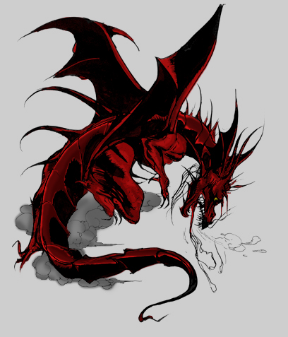 Dragon Colored