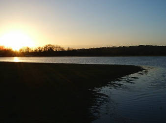 Flooding on the meadow.