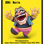 Super Smash Bros. Fighter Card #30: Wario