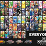 Super Smash Bros. Ultimate - Roster Wallpaper