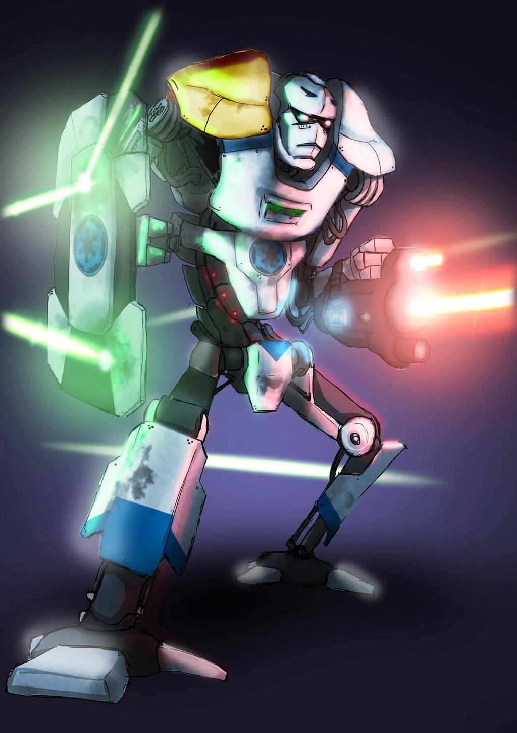 Star Wars Droid Concept by Gniolliv on DeviantArt