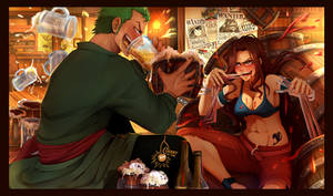 commission - Cana vs Zoro