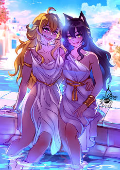 Yang x Blake (Patreon Weekly Sketch)