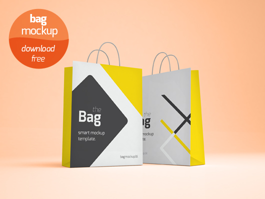 Bag Mockup Template - Psd